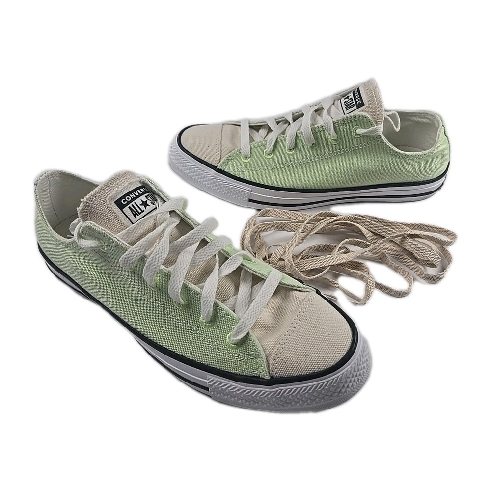 Converse Men's 7.5 Womens 9.5 Unisex Sneakers 167647c Lime/Beige